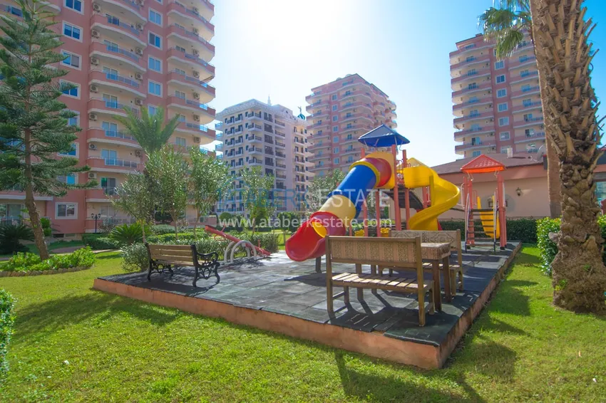 Dwupokojowy apartament z panoramicznym widokiem na morze - Mahmutlar, pierwsza linia brzegowa 7 