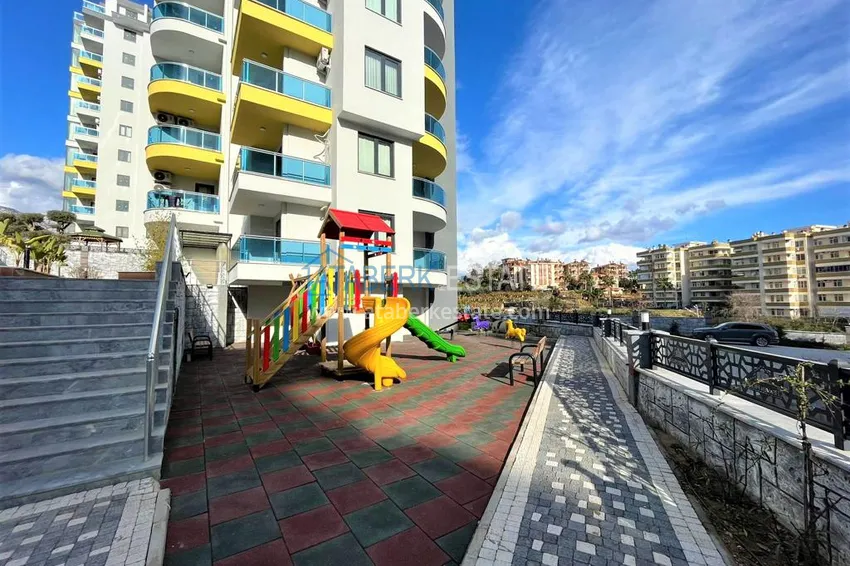 Nowo umeblowane mieszkanie z opcjami ratalnymi — Alanya, dzielnica Mahmutlar 9 