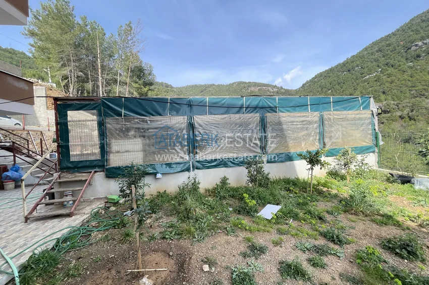 Prywatna willa 10+2 z ogrodem z awokado i panoramicznym widokiem w Tepe, Alanya - odpowiednia na zezwolenie na pobyt i obywatelstwo 7 