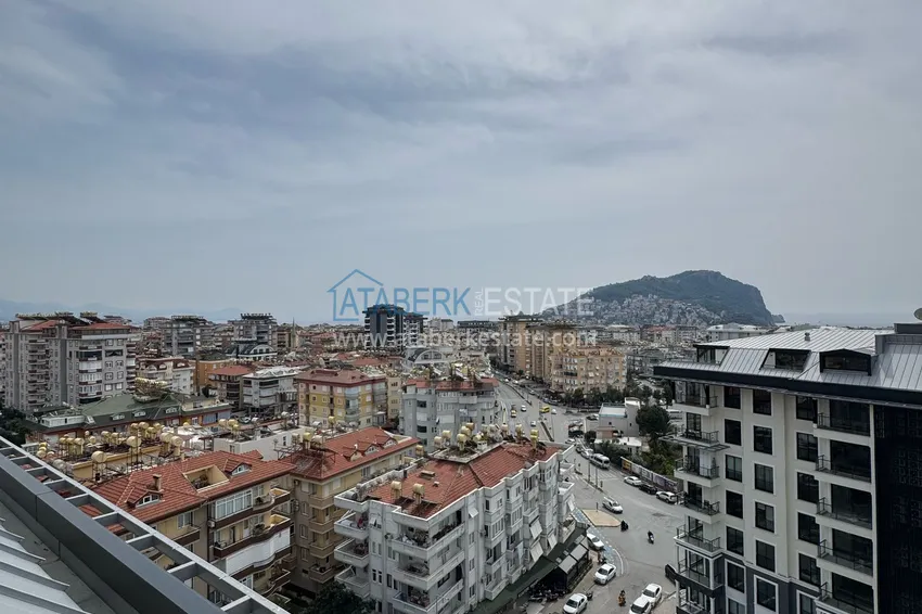 Kupuj Dwupoziomowy penthouse z widokiem na Calais w sercu Alanyi 8 