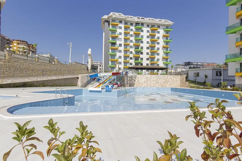 Jednopokojowe mieszkanie w nowym kompleksie - Alanya, dzielnica Avsallar 8 