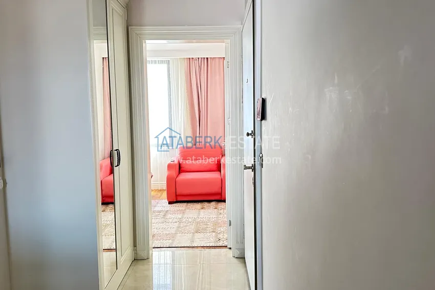 Kupuj  Umeblowany penthouse 2+1 z widokiem na morze - Alanya, Kestel, pierwsza linia brzegowa 8 