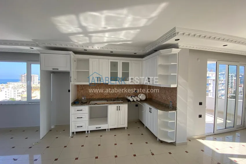 Kupuj  Przestronny dwupoziomowy penthouse 3+1 z panoramicznym widokiem na morze i góry — Mahmutlar, Alanya 8 