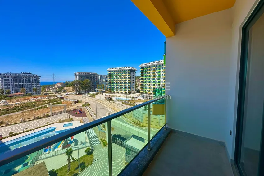 Kupuj  Gorąca oferta, nieruchomość z widokiem na morze — apartament z jedną sypialnią w Avsallar! 9 