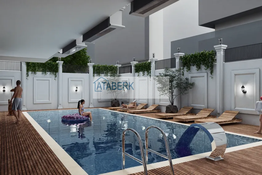Inwestowanie w centrum Alanyi: opłacalny projekt rezydencji 250 metrów od plaży Cleopatra 9 