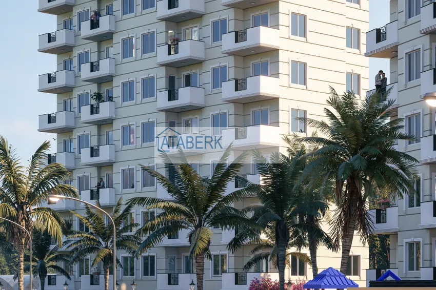 Projekt inwestycyjny z gwarantowanym czynszem w Payallar, Alanya — apartamenty z możliwością uzyskania zezwolenia na pobyt i obywatelstwo 10 