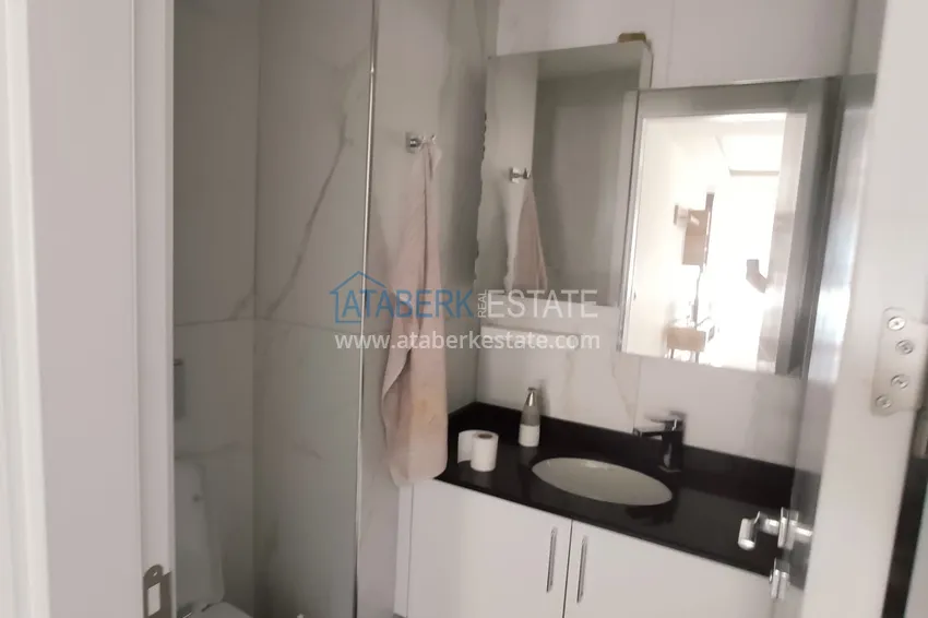 Kupuj  Umeblowany dwupoziomowy penthouse zaledwie 200 metrów od plaży Cleopatra - Centrum Alanya 9 
