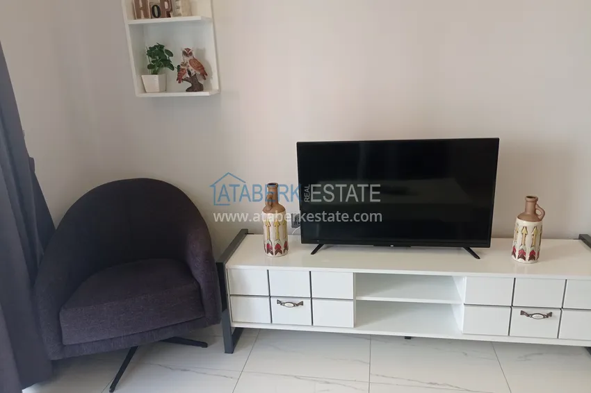 Kupuj  Przytulny apartament z jedną sypialnią z meblami w kompleksie butikowym — centrum Alanyi 10 