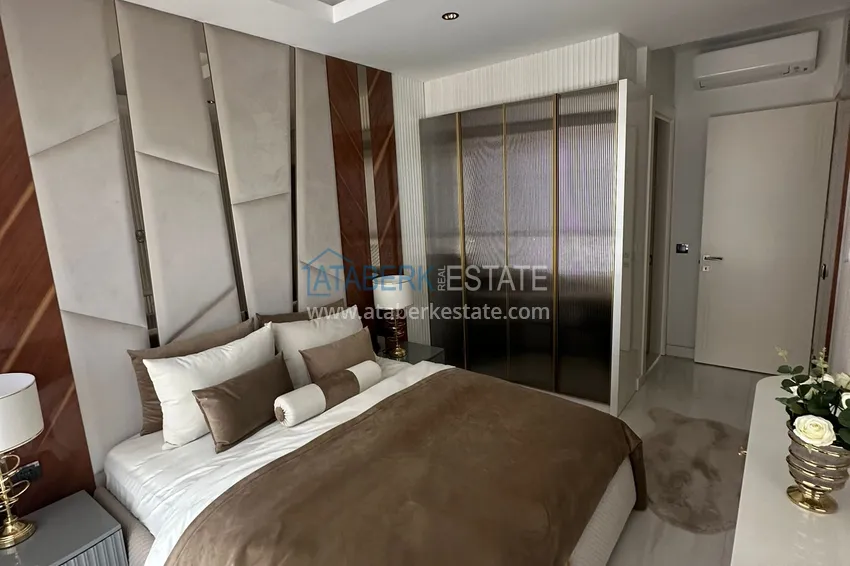 Kupuj  Apartament z dwiema sypialniami i widokiem na morze, pierwszy apartament na wybrzeżu - Alanya, dzielnica Mahmutlar 9 