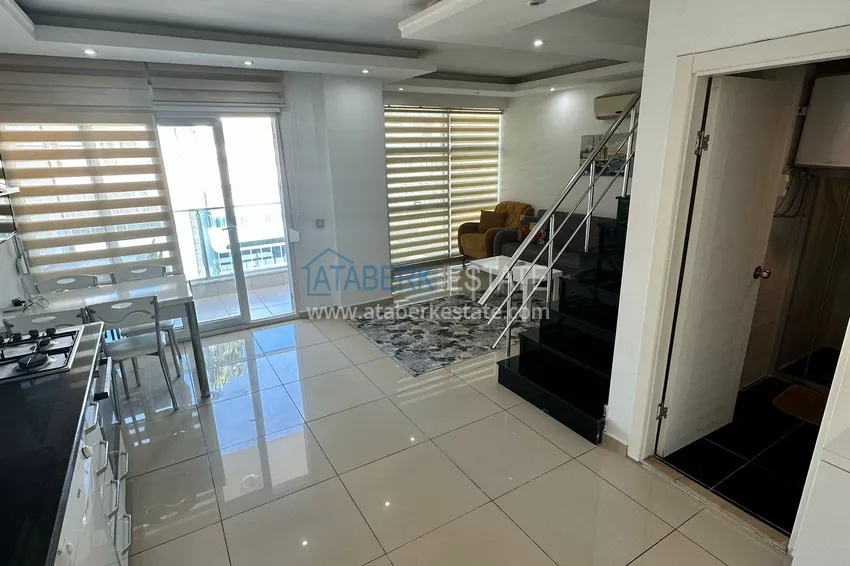 Kupuj  Dwupoziomowy penthouse 2+1 w centrum Alanyi — Plaża Kleopatra  8 