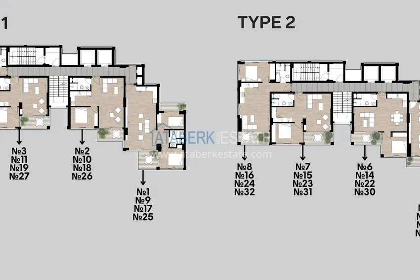 Kupuj taniej Apartamenty od dewelopera w nowym kompleksie mieszkalnym w Mahmutlar, Alanya 1 