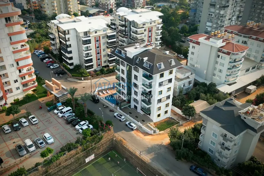 Apartament 1+1 od właściciela z meblami w przytulnym kompleksie — Alanya, dzielnica Tosmur 1 