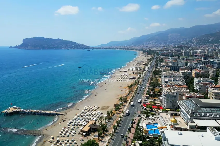 Apartament 1+1 od właściciela z meblami w przytulnym kompleksie — Alanya, dzielnica Tosmur 3 