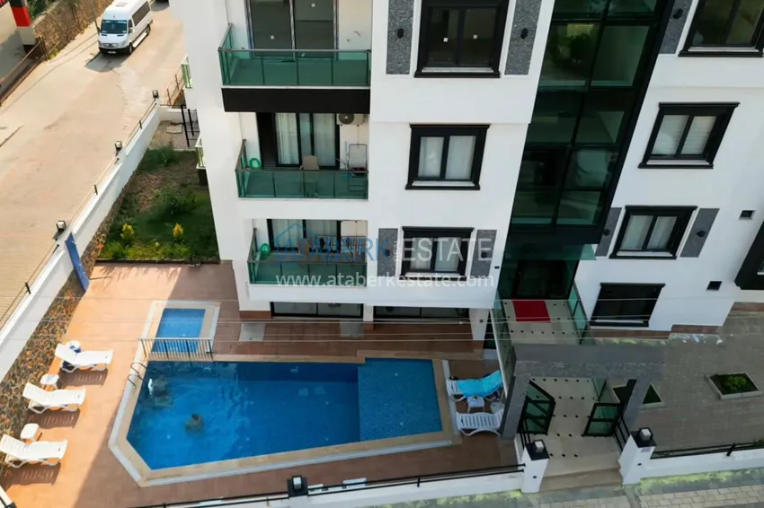 Apartament 1+1 od właściciela z meblami w przytulnym kompleksie — Alanya, dzielnica Tosmur 6 