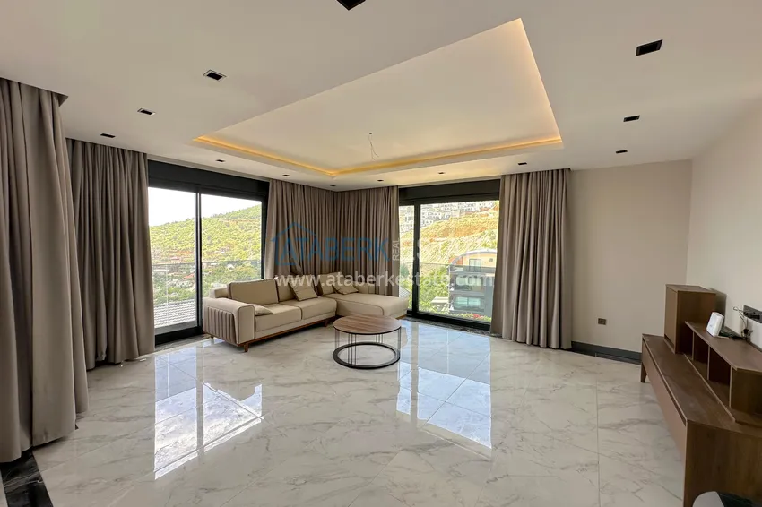 Kupuj  Luksusowy dwupoziomowy penthouse z panoramicznym widokiem w prestiżowym kompleksie — Tepe, Centrum Alanya 5 