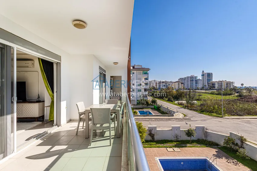 Kupuj  Apartament 1+1 z meblami i widokiem na morze — Kestel, Alanya 11 