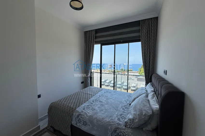 Kupuj  Jednopokojowy apartament z meblami i widokiem na morze w okazyjnej cenie — Kargicak, Alanya 11 