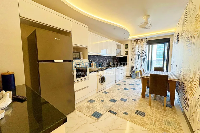 Kupuj  Apartament liniowy 3+1 z oddzielną kuchnią i przeszklonymi balkonami - Alanya, Mahmutlar 10 