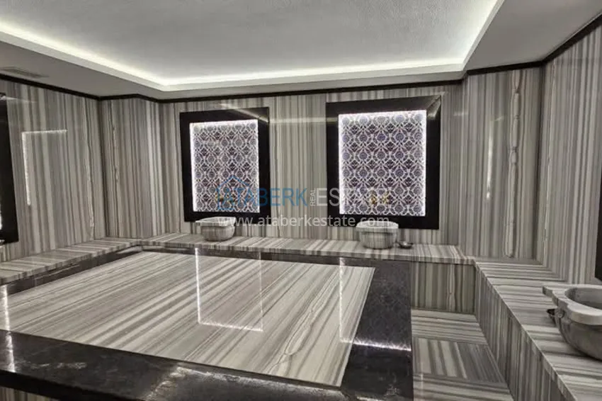 Stylowy apartament z nowymi meblami w nowoczesnym kompleksie — Alanya, dzielnica Kargicak 10 