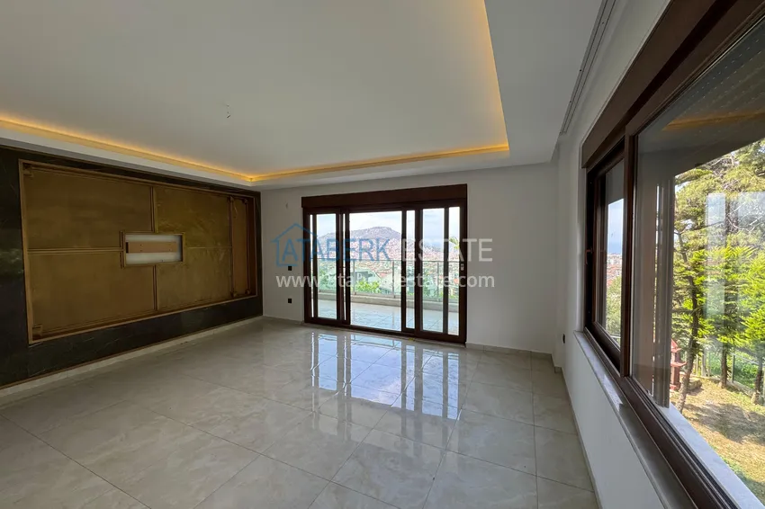 Kupuj  Duplex ogrodowy z oddzielną kuchnią i panoramicznym widokiem na morze — Alanya, dzielnica Küçükhasabahce 1 
