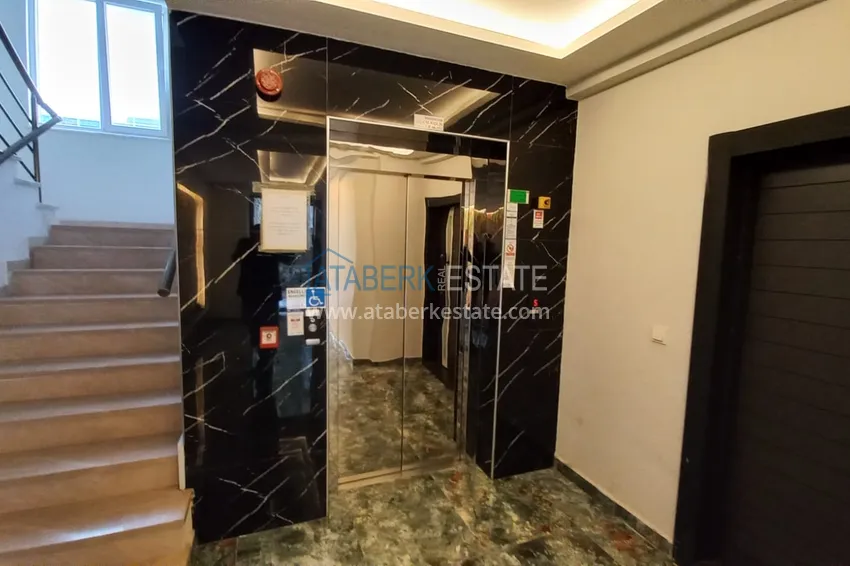 Trzypokojowy apartament miejski z meblami i oddzielną kuchnią w centrum Alanyi  11 