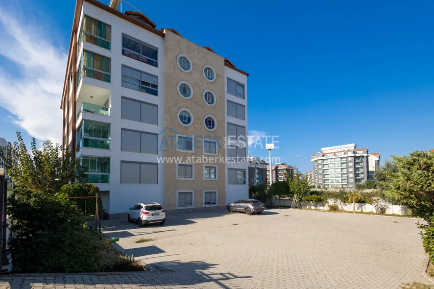 Apartament 1+1 z meblami i widokiem na morze — Kestel, Alanya 12 