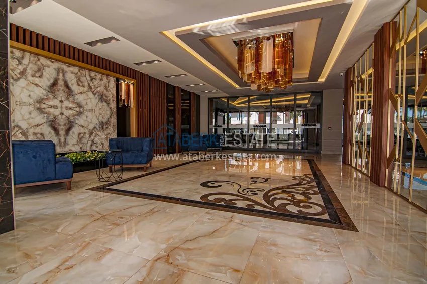Apartament 2+1 w luksusowym kompleksie nad brzegiem morza - dzielnica Mahmutlar, Alanya 14 