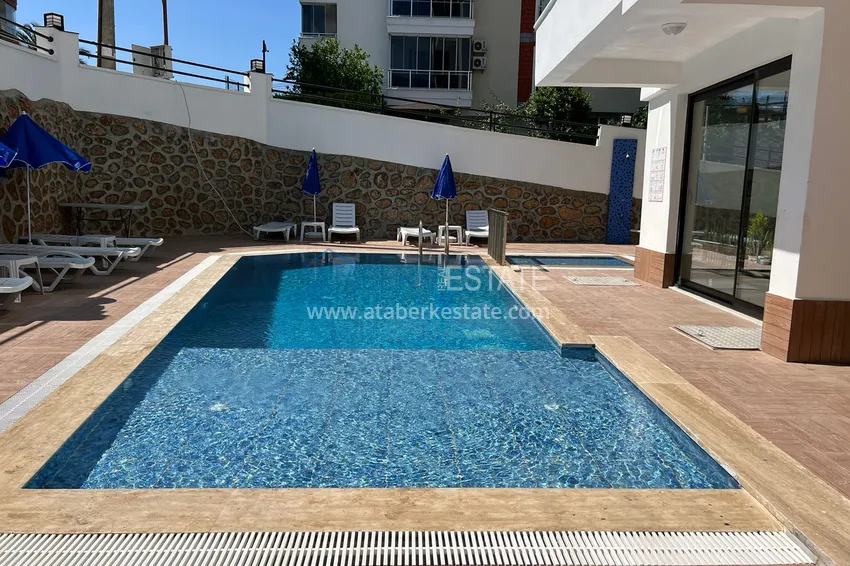 Apartament 1+1 od właściciela z meblami w przytulnym kompleksie — Alanya, dzielnica Tosmur 14 
