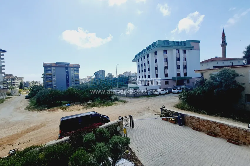 Kupuj  1+1 narożny apartament z pięknym wykończeniem w nowoczesnym kompleksie - dzielnica Avsallar, Alanya 11 