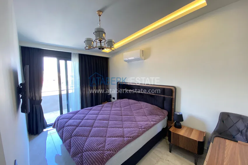 Kupuj  Panoramiczny duplex 2+1 z meblami w samym centrum Alanyi — Nadaje się do wynajęcia krótkoterminowego  11 
