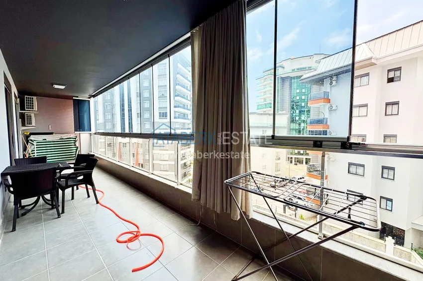 Kupuj  Apartament liniowy 3+1 z oddzielną kuchnią i przeszklonymi balkonami - Alanya, Mahmutlar 12 