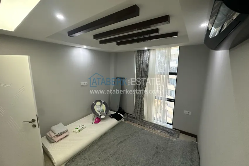 Kupuj  Apartament 2+1 z meblami i widokiem na morze i góry w luksusowym kompleksie — Alanya, dzielnica Mahmutlar 12 