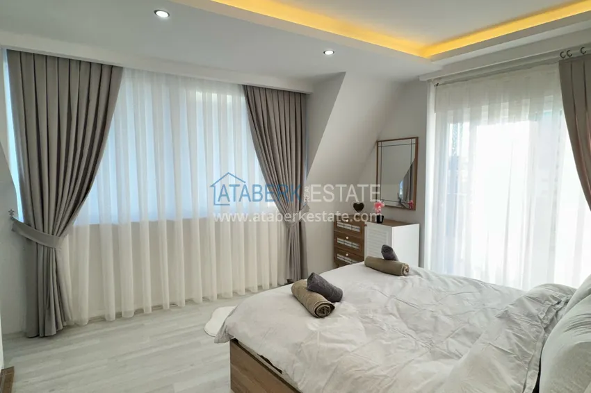 Kupuj  Umeblowany duplex 3+1 w przytulnym kompleksie mieszkalnym - Mahmutlar, Alanya 14 