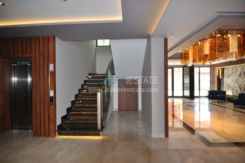 Apartament 2+1 w luksusowym kompleksie nad brzegiem morza - dzielnica Mahmutlar, Alanya 15 