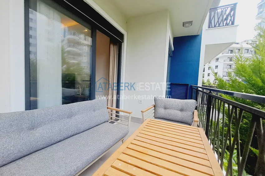 Kupuj  Apartament pod klucz 1+1 z widokiem na ogród w kompleksie hotelowym — Alanya, dzielnica Mahmutlar 12 
