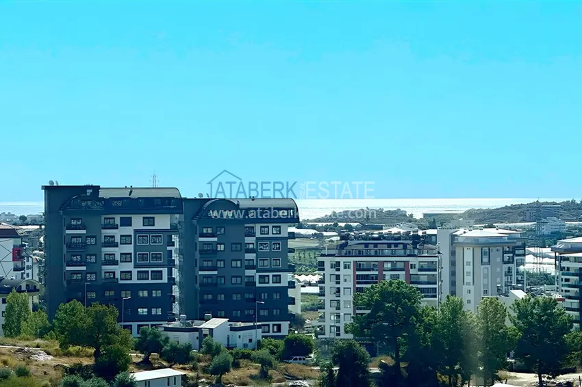 Kupuj  Apartament 1+1 z pięknym wykończeniem i widokiem na góry — Alanya, dzielnica Avsallar 13 