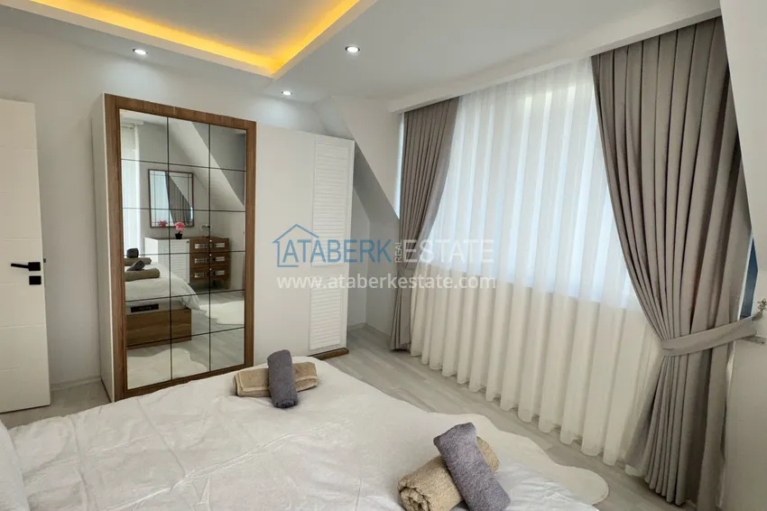 Kupuj  Umeblowany duplex 3+1 w przytulnym kompleksie mieszkalnym - Mahmutlar, Alanya 15 