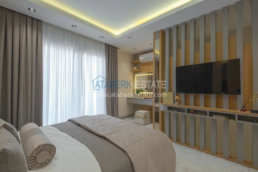Kupuj  Luksusowy projekt rezydencji premium w dzielnicy Alanya Kargicak 13 
