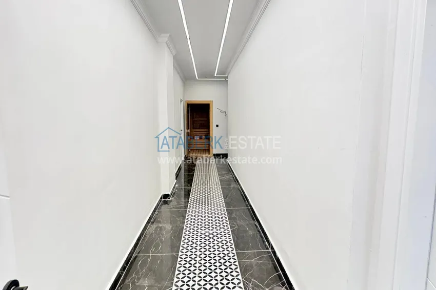 Gotowy apartament 1+1 w przytulnym kompleksie — Alanya, dzielnica Avsallar 13 