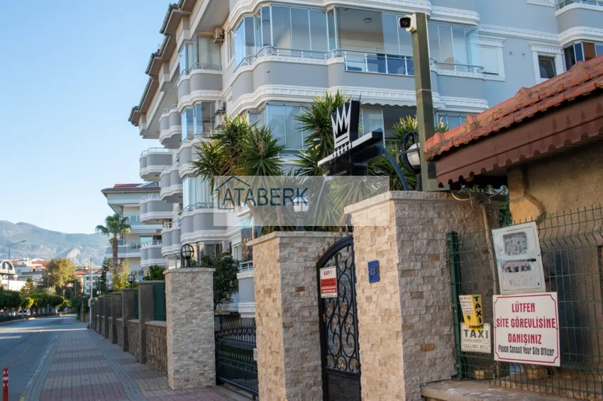 Duplex 3+1 z meblami w komfortowym kompleksie — Alanya, dzielnica Oba 17 