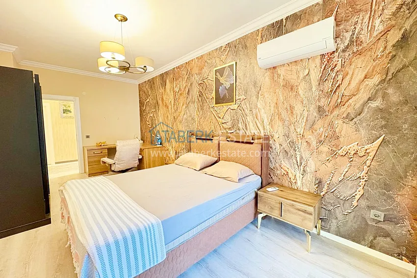 Kupuj  Apartament liniowy 3+1 z oddzielną kuchnią i przeszklonymi balkonami - Alanya, Mahmutlar 15 