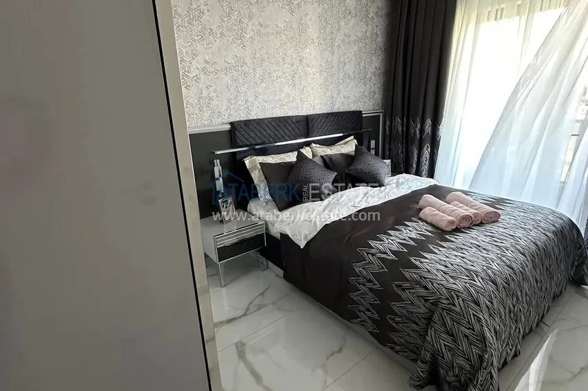 Kupuj  Stylowy apartament z nowymi meblami w nowoczesnym kompleksie — Alanya, dzielnica Kargicak 3 