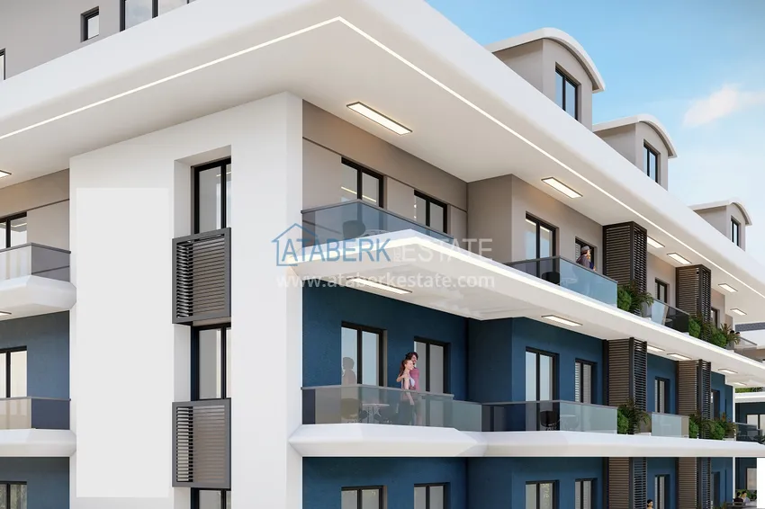 Nowy projekt poza planem w Avsallar: kompleks mieszkalny o oryginalnej architekturze  16 