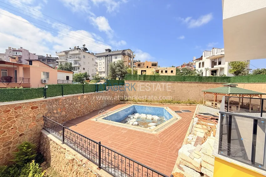 Kupuj  Nowy apartament 2+1 w niskiej zabudowie — Alanya, dzielnica Oba  15 