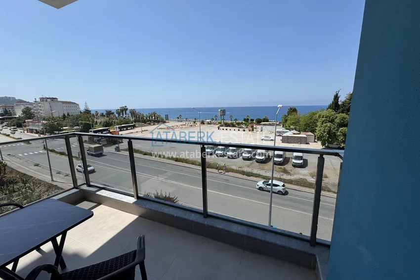 Kupuj  Jednopokojowy apartament z meblami i widokiem na morze w okazyjnej cenie — Kargicak, Alanya 16 