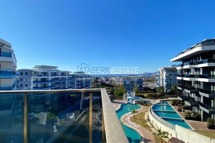 Kupuj  Apartament z widokiem na morze i nowymi meblami w rodzinnym kompleksie — Kargicak, Alanya 14 