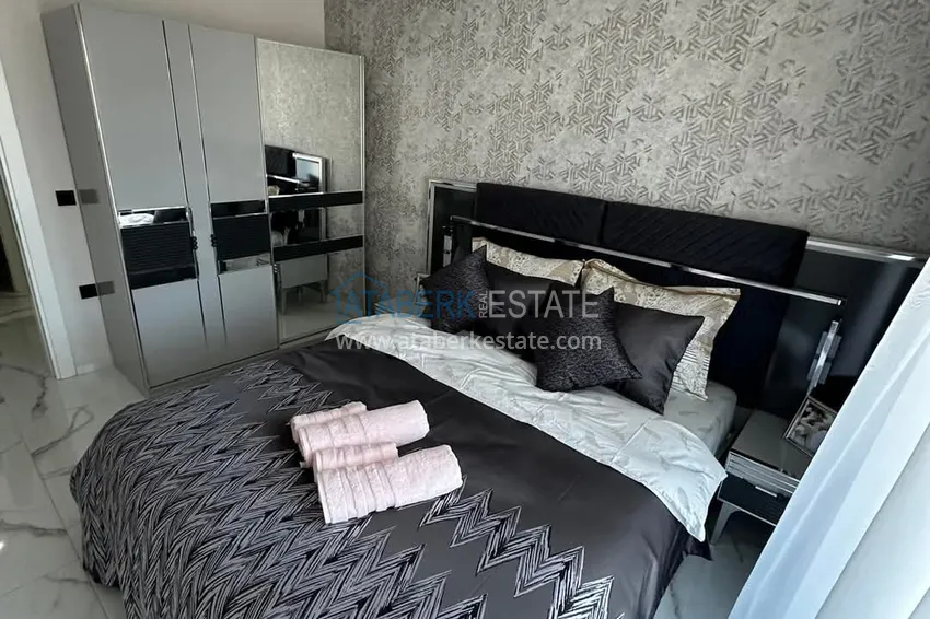 Kupuj  Stylowy apartament z nowymi meblami w nowoczesnym kompleksie — Alanya, dzielnica Kargicak 4 