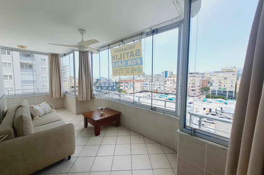 Kupuj  Apartament 2+1 z meblami i przeszklonymi balkonami - od właściciela, centrum Mahmutlar, 300 m do morza 15 