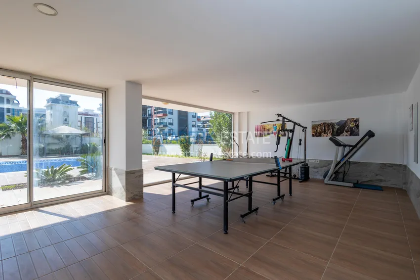 Apartament 1+1 z meblami i widokiem na morze — Kestel, Alanya 17 
