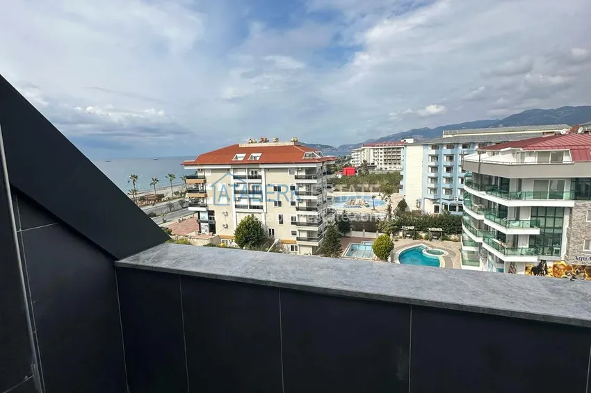 Kupuj  Dwupoziomowy penthouse z widokiem na morze - nowy kompleks butikowy przy plaży w okolicy Kestel 16 